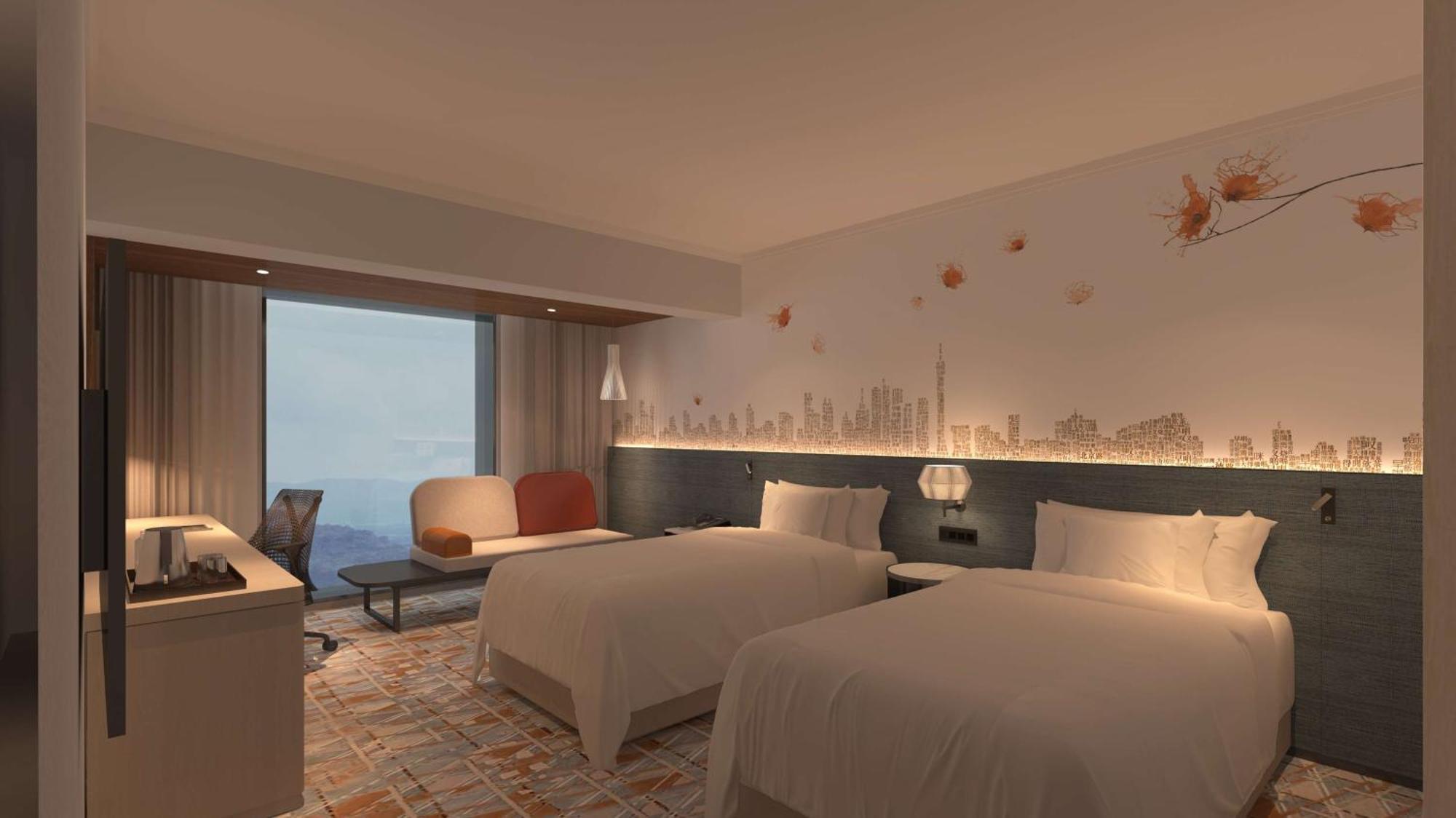Hilton Garden Inn Guangzhou Tianhe Exterior foto