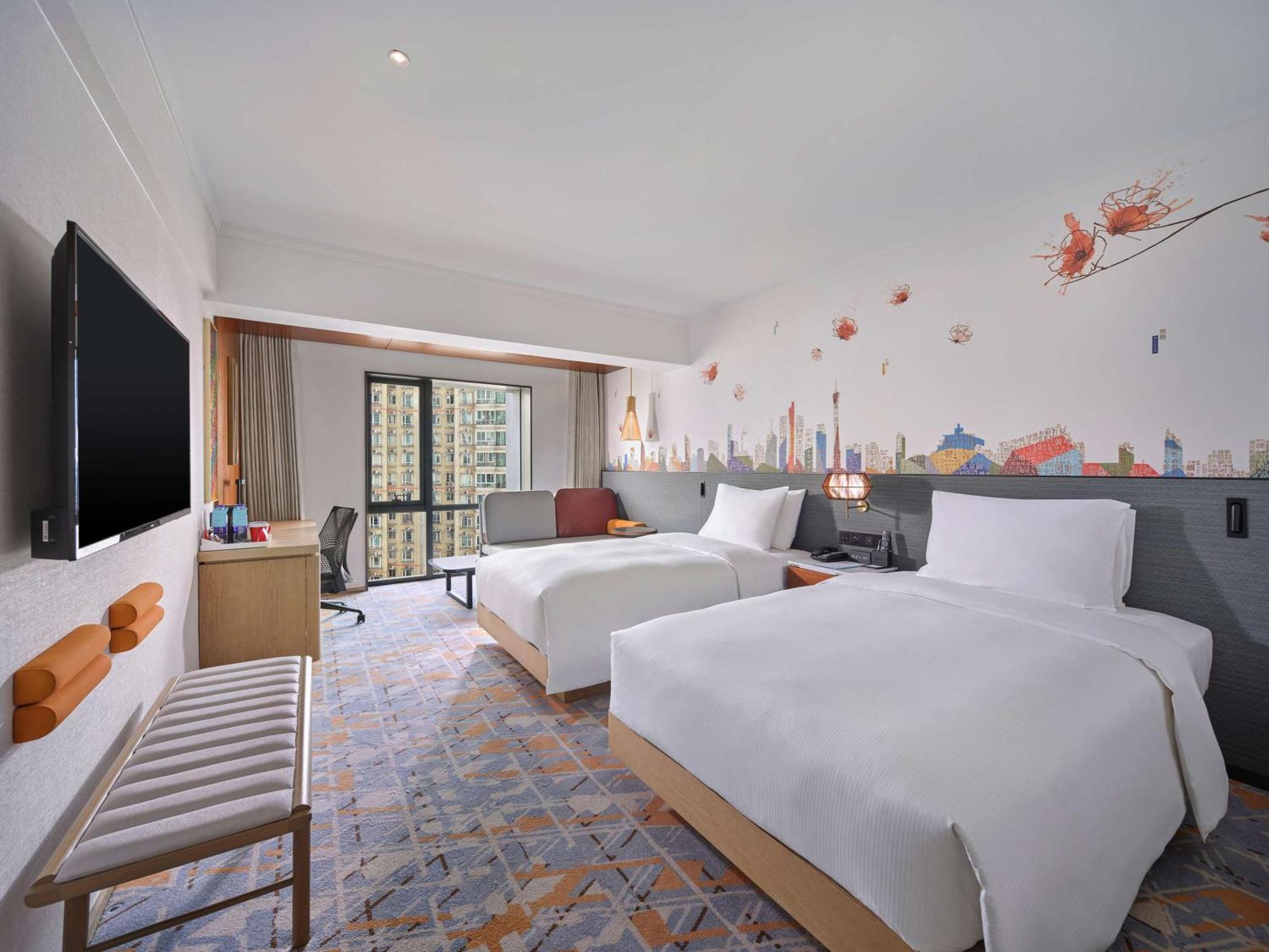 Hilton Garden Inn Guangzhou Tianhe Exterior foto